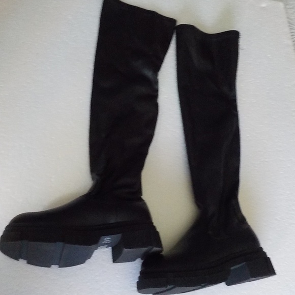 NEW Cape Robbin Tall Leather Boots - Picture 6 of 9